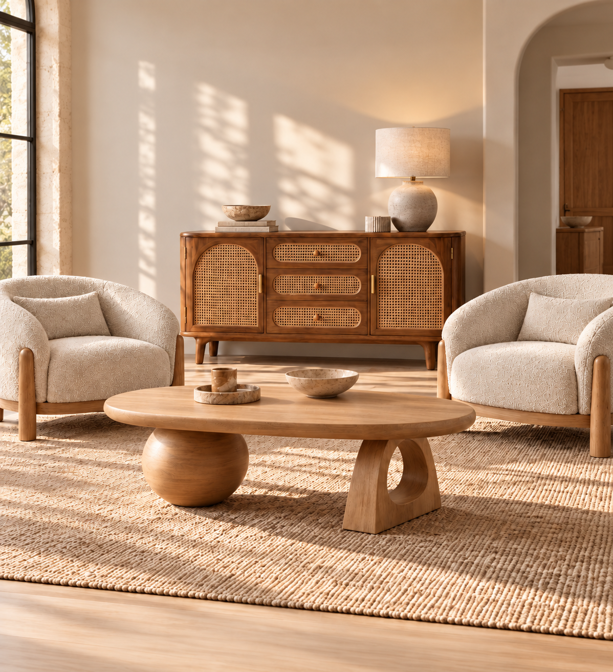 Solid wood furniture crafted for modern Indian homes
