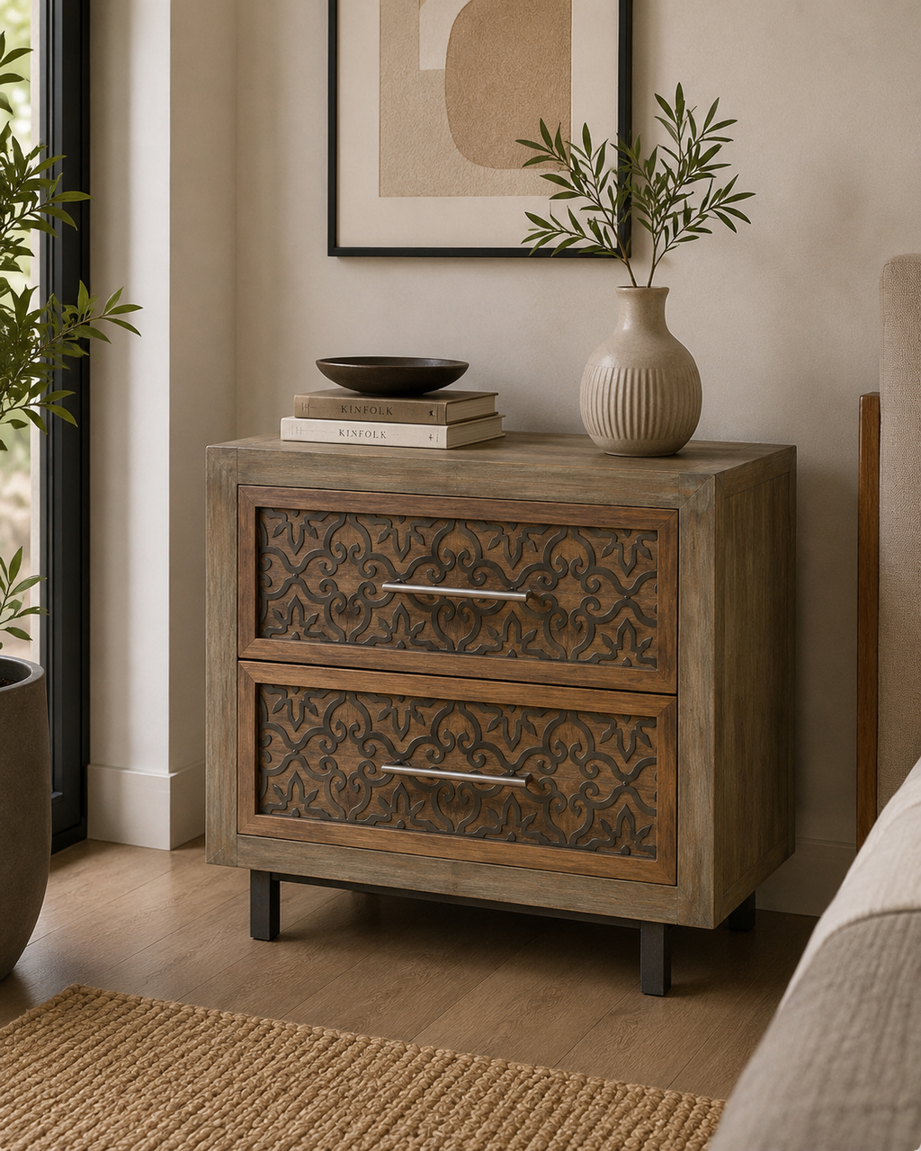 Accent Side Storage Table