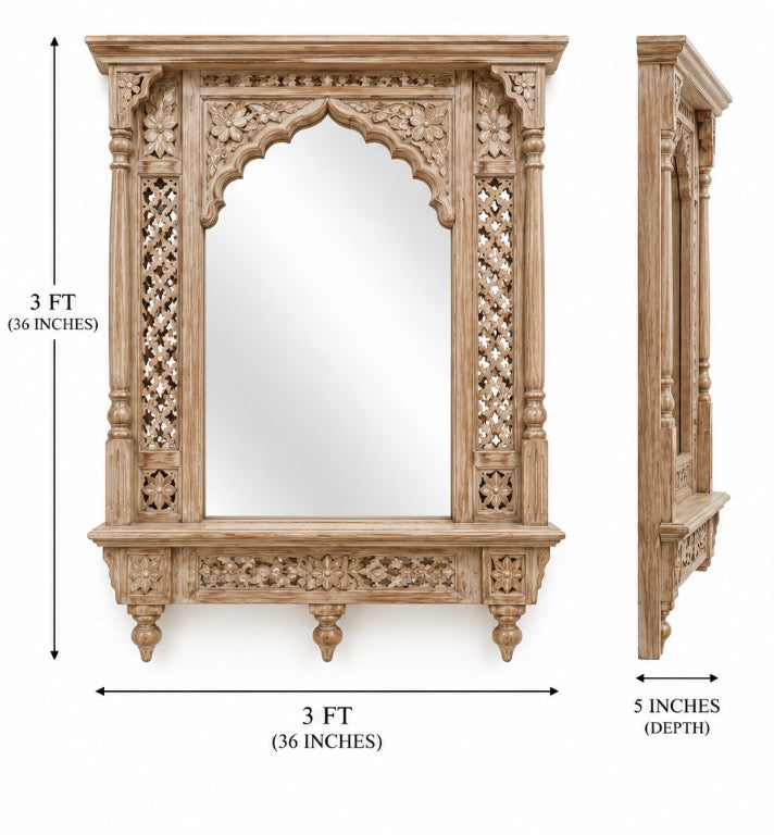 Minimal Jharokha Mirror