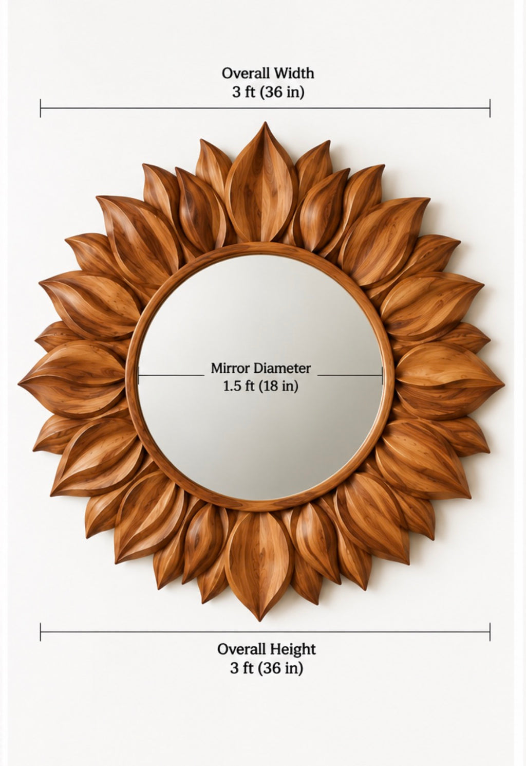 Sunflower Mirror