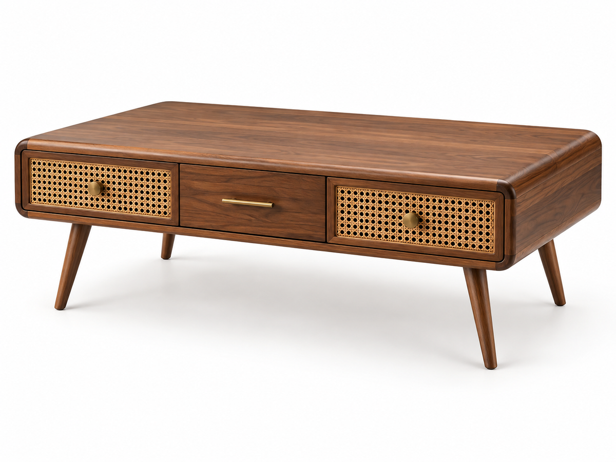 Ellora Ratan Coffee Table