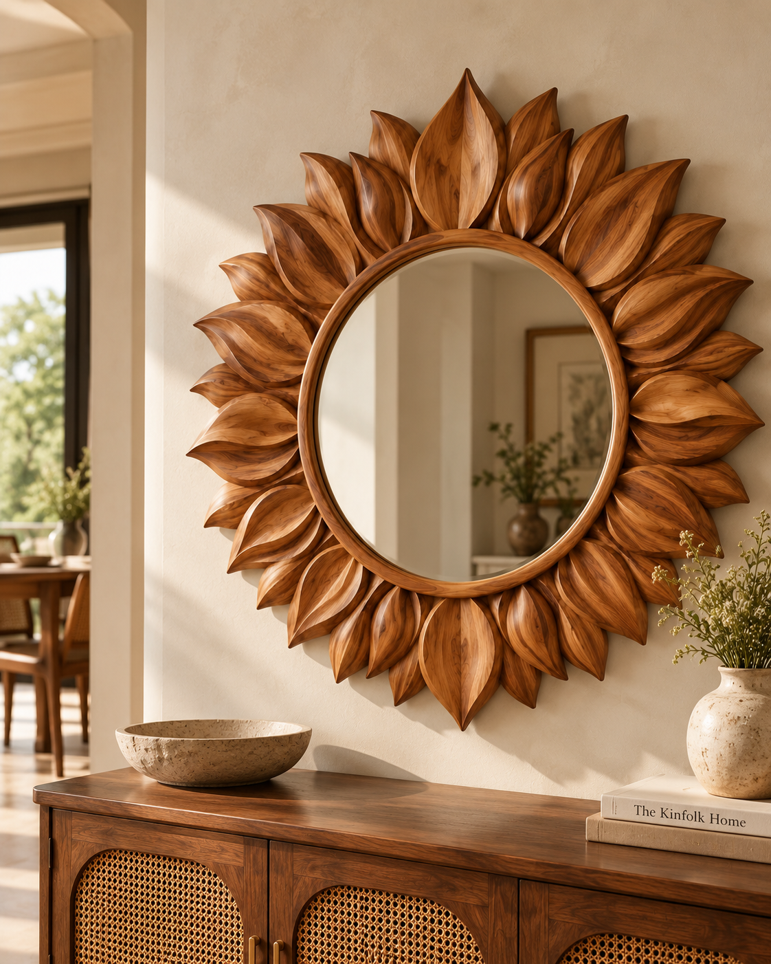 Sunflower Mirror