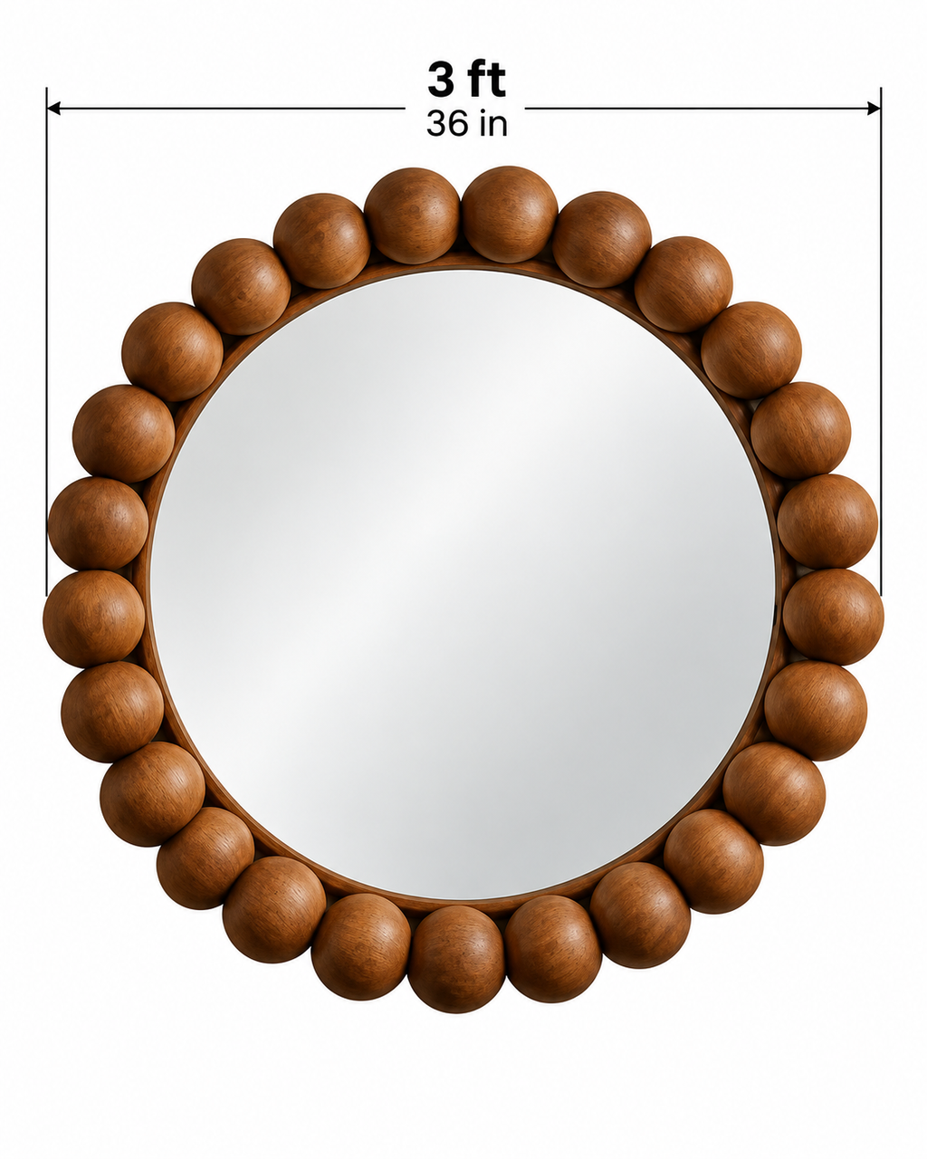 Beaded Mirror